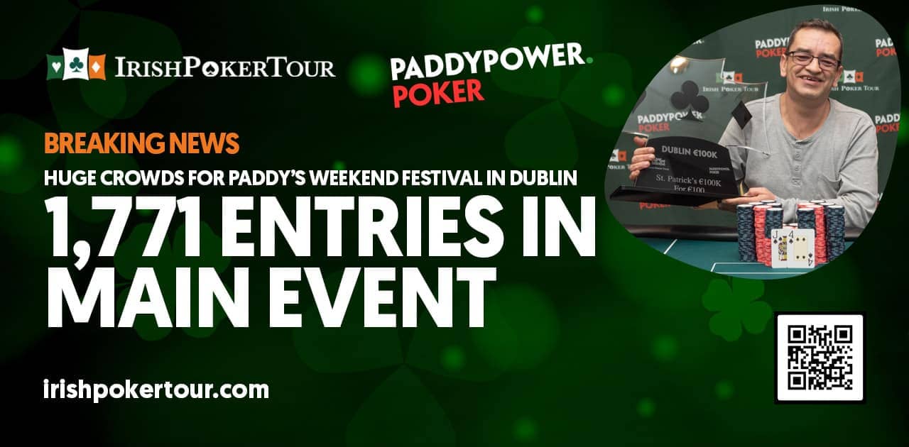 Huge Crowds for Paddy’s Weekend Festival in Dublin - Irish Poker Tour