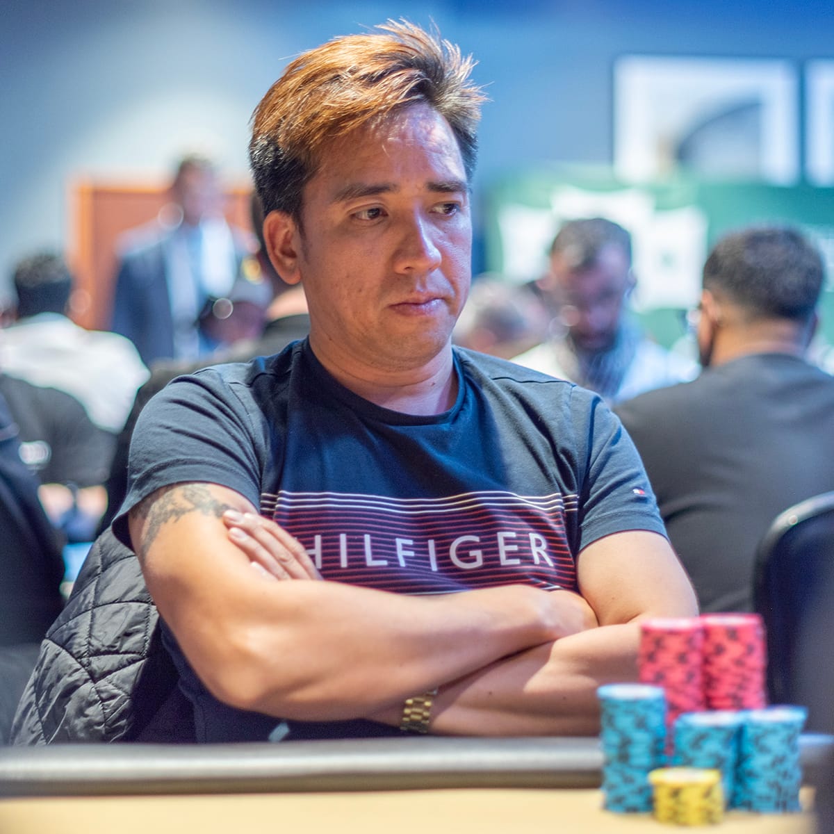 Van Pham out in 9th