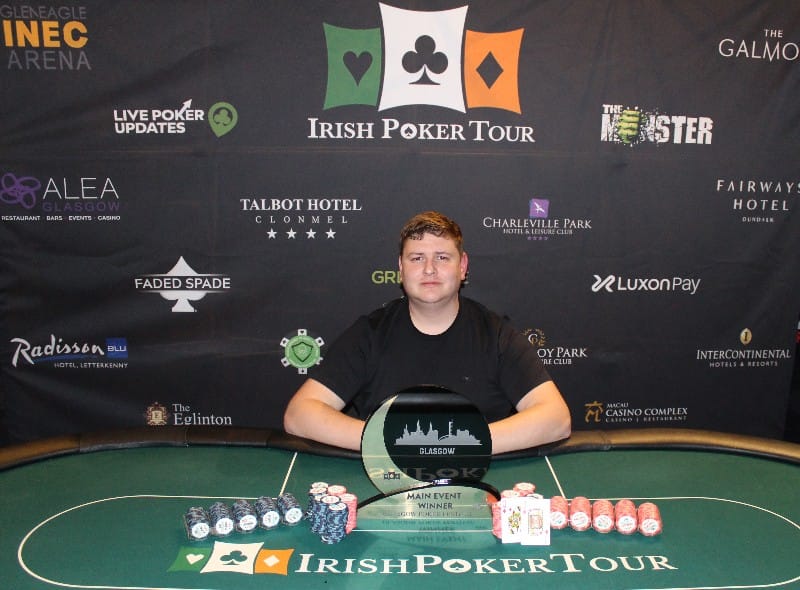 Glasgow Poker Festival Main Event Winner